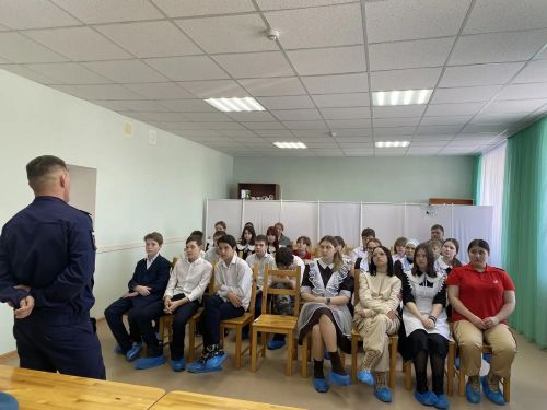 Военнослужащий-участник СВО рассказал лаишевцам о службе
