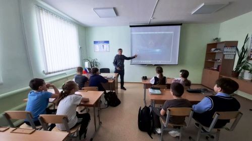 Всероссийские открытые уроки культуры безопасности в Ташкирменской школе
