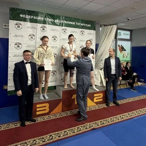 Сумоистка из Лаишевского района стала серебряным призером первенства Татарстана