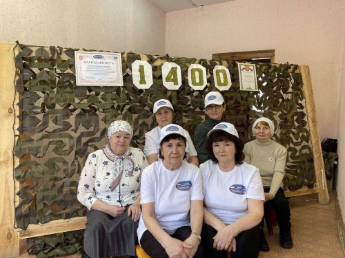 Волонтеры Лаишевского района сплели 1400 маскировочных сетей