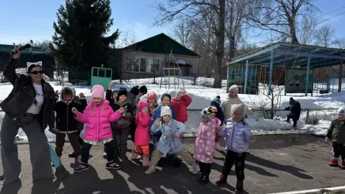 Весеннее настроение в детском саду «Солнышко»!