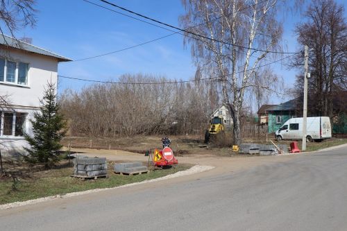 В Лаишеве продолжают благоустраивать территории по программе «Наш двор»