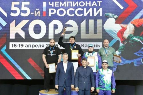 Лаеш көрәшчеләре — Россия чемпионнары!