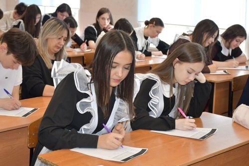 «Татарча диктант» в Лаишевской гимназии №1