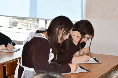 «Татарча диктант» в Лаишевской гимназии №1