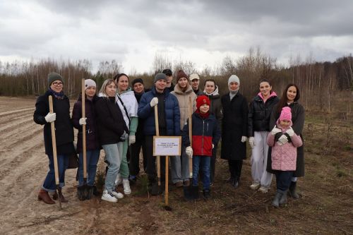 В Лаишевском районе высадили «Сад памяти»