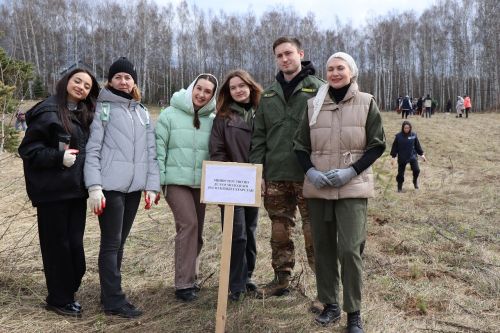 В Лаишевском районе высадили «Сад памяти»