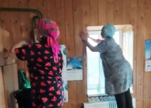 Социальные работники Лаишевского района провели акцию «Чистота и порядок в доме»
