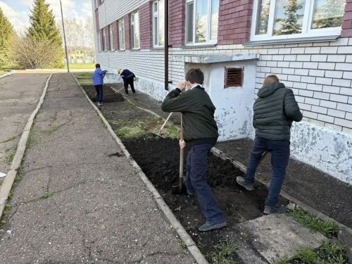 Первомай в Лаишевском районе встречают трудовым десантом