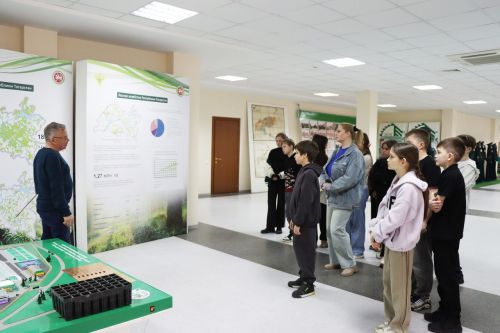 Лаишевские школьники побывали в Музее леса