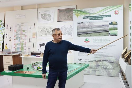 Лаишевские школьники побывали в Музее леса
