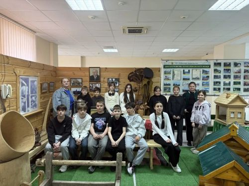 Лаишевские школьники побывали в Музее леса