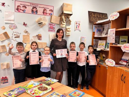 Лаишевские гимназисты прошли посвящение в «книжное братство»