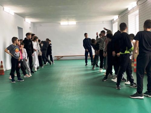 Весёлые старты «Мы за ЗОЖ» в Ташкирменской школе