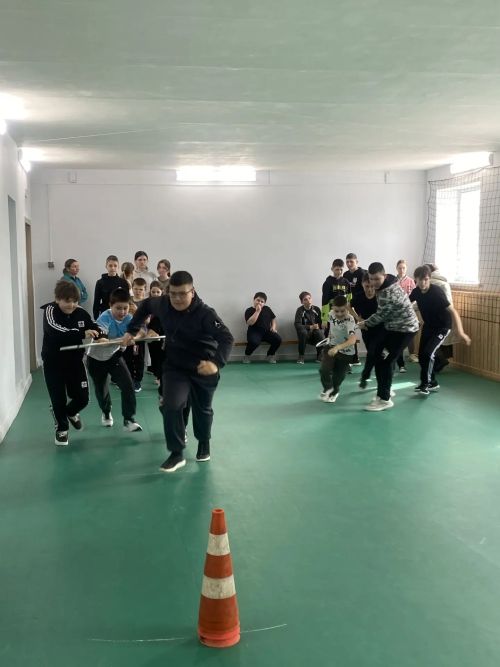 Весёлые старты «Мы за ЗОЖ» в Ташкирменской школе
