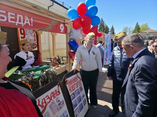 Как лаишевские гимназисты встретили День Победы