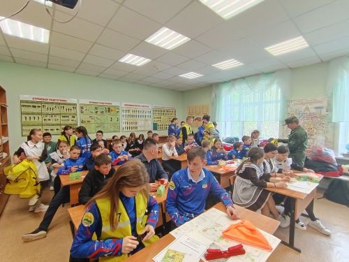 Учащихся Лаишевского района обучают основам спортивного ориентирования