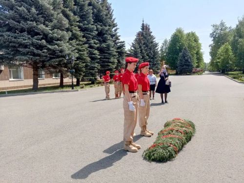 Лаишевские юнармейцы приняли «Пост № 1»