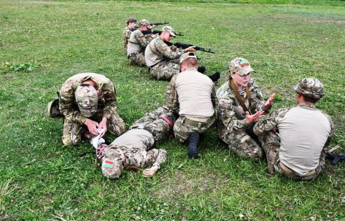 Команда «Пиранья» снова готовится к участию в «Зарнице 2.0»