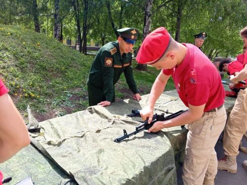 Лаишевские юнармейцы приняли «Пост № 1»