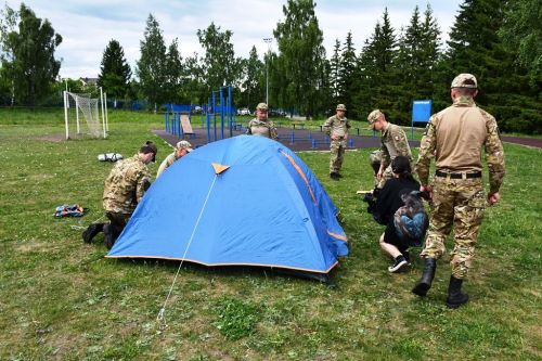 Команда «Пиранья» снова готовится к участию в «Зарнице 2.0»