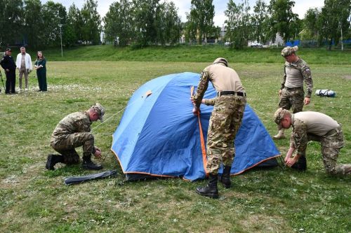 Команда «Пиранья» снова готовится к участию в «Зарнице 2.0»