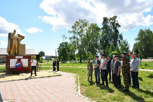 Установка пограничного столба: дань памяти и защита страны