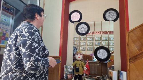 В Лаишевской библиотеке звучали песни военных лет