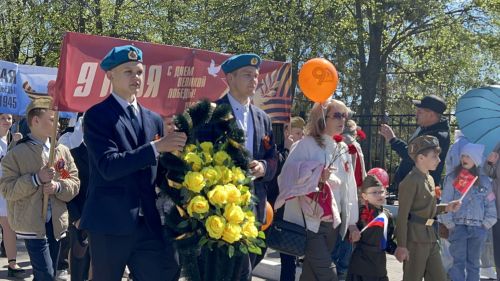 Фоторепортаж: 9 Мая — День Победы в Лаишево