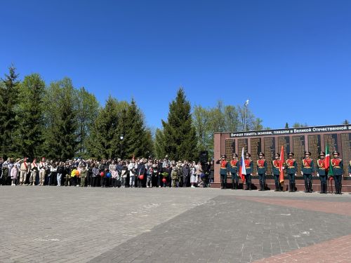 Фоторепортаж: 9 Мая — День Победы в Лаишево