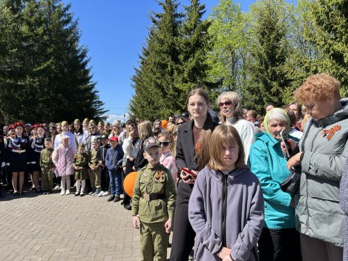 Фоторепортаж: 9 Мая — День Победы в Лаишево