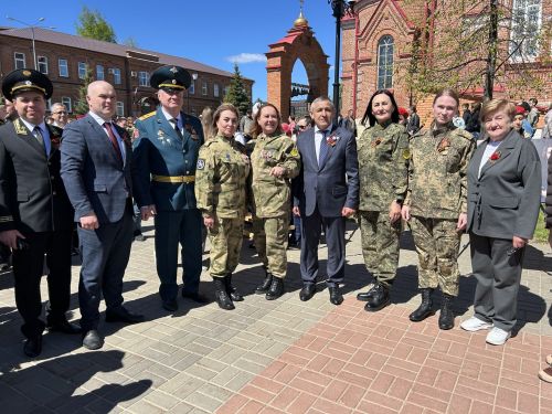 Фоторепортаж: 9 Мая — День Победы в Лаишево
