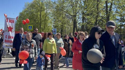 Фоторепортаж: 9 Мая — День Победы в Лаишево