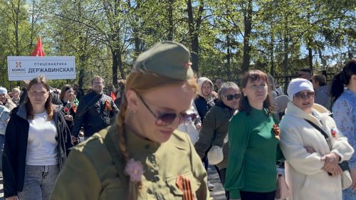 Фоторепортаж: 9 Мая — День Победы в Лаишево