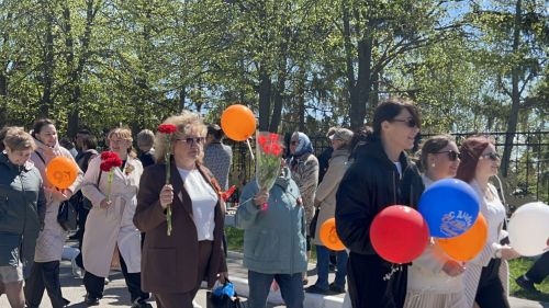 Фоторепортаж: 9 Мая — День Победы в Лаишево