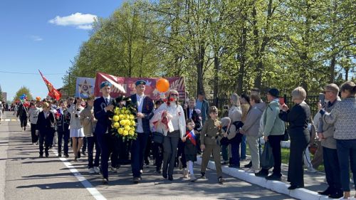 Фоторепортаж: 9 Мая — День Победы в Лаишево