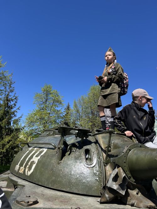 Фоторепортаж: 9 Мая — День Победы в Лаишево