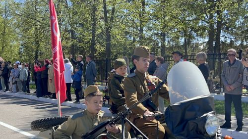 Фоторепортаж: 9 Мая — День Победы в Лаишево