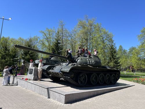 Фоторепортаж: 9 Мая — День Победы в Лаишево