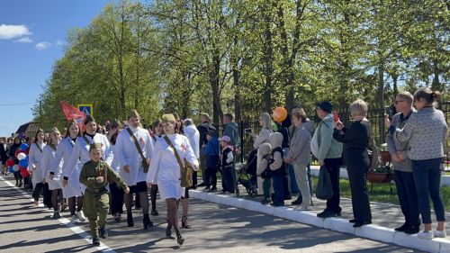 Фоторепортаж: 9 Мая — День Победы в Лаишево