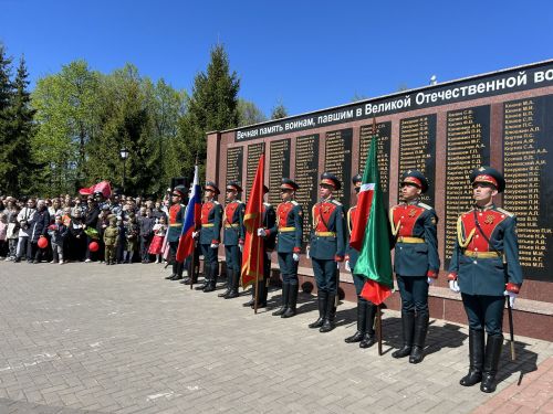 Фоторепортаж: 9 Мая — День Победы в Лаишево