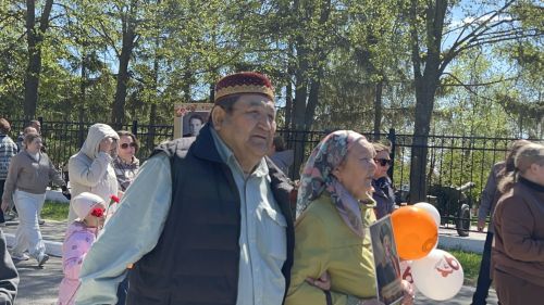 Фоторепортаж: 9 Мая — День Победы в Лаишево