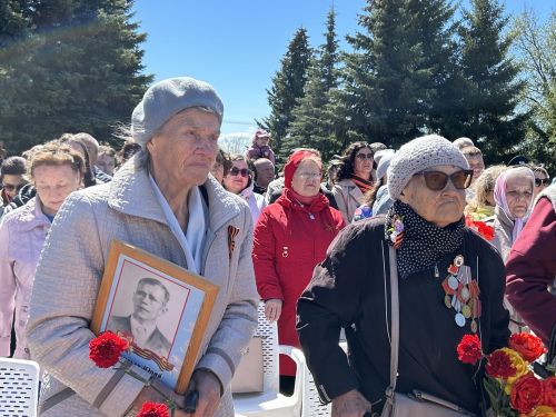 Фоторепортаж: 9 Мая — День Победы в Лаишево