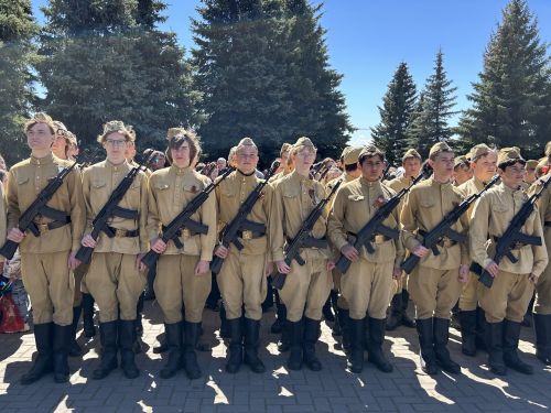 Фоторепортаж: 9 Мая — День Победы в Лаишево