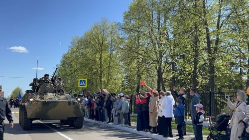 Фоторепортаж: 9 Мая — День Победы в Лаишево