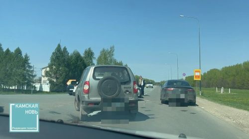 На улице Лебедевой произошло ДТП из-за нарушения знака «Уступи дорогу»
