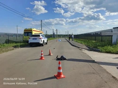В Татарстане, в Лаишевском районе в ДТП погиб ребенок, который катался на электросамокате