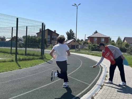 Подростки Лаишевского района сдали нормативы ГТО в беге