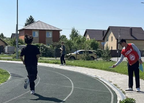 Подростки Лаишевского района сдали нормативы ГТО в беге