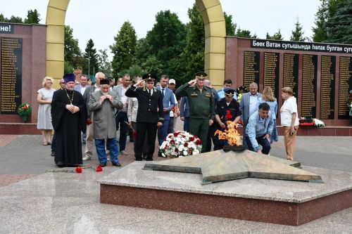 В Лаишевском районе почтили память погибших в Великой Отечественной войне